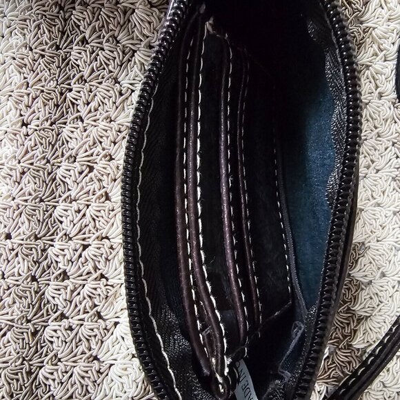 Super Tote New Crochet Boho Bucket Neutral Taupe Cream 3 Piece Shoulder Bag - Picture 10 of 16